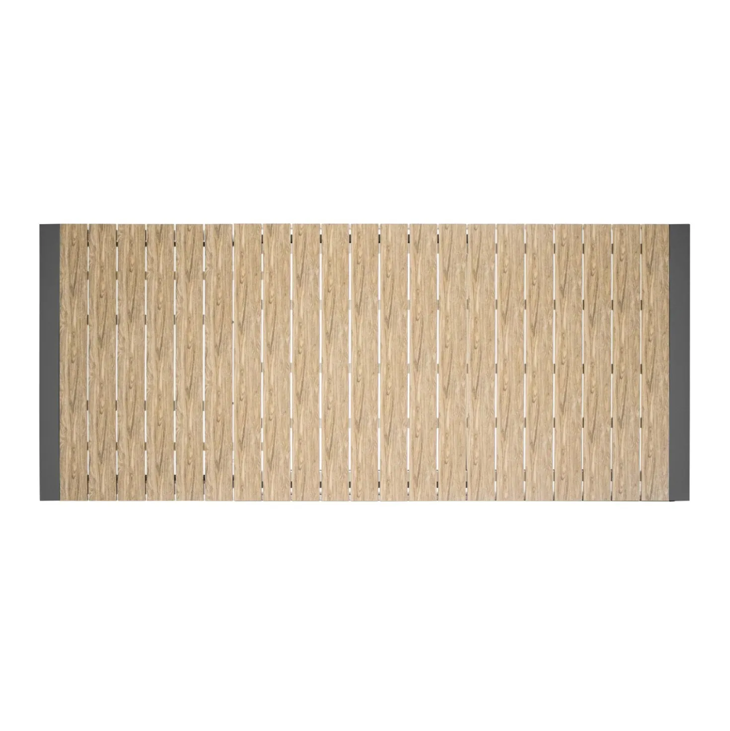 Tavolo allungabile da giardino Santorini in alluminio 163-223x95 cm