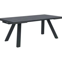 Tavolo allungabile da giardino Gilroy in alluminio 200/290x100xH74 cm