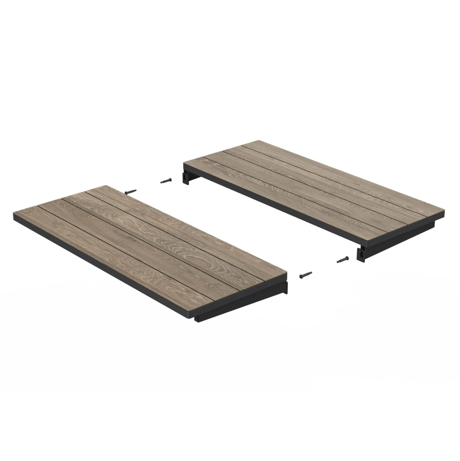 Tavolo allungabile da giardino Porto Nova 200 194-272x94x75 cm nero