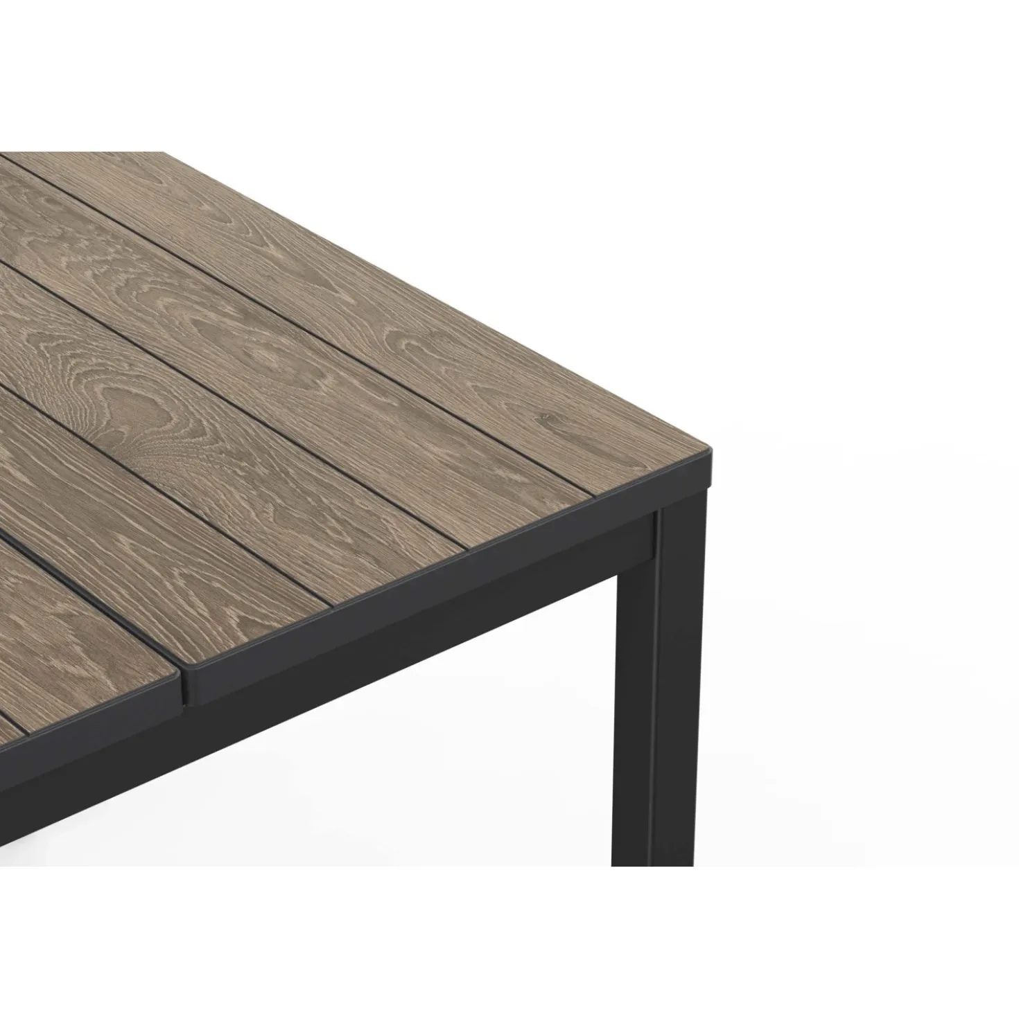 Tavolo allungabile da giardino Porto Nova 200 194-272x94x75 cm nero