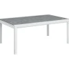 Tavolo allungabile da giardino Kemano in alluminio 200/300x100xH76 cm