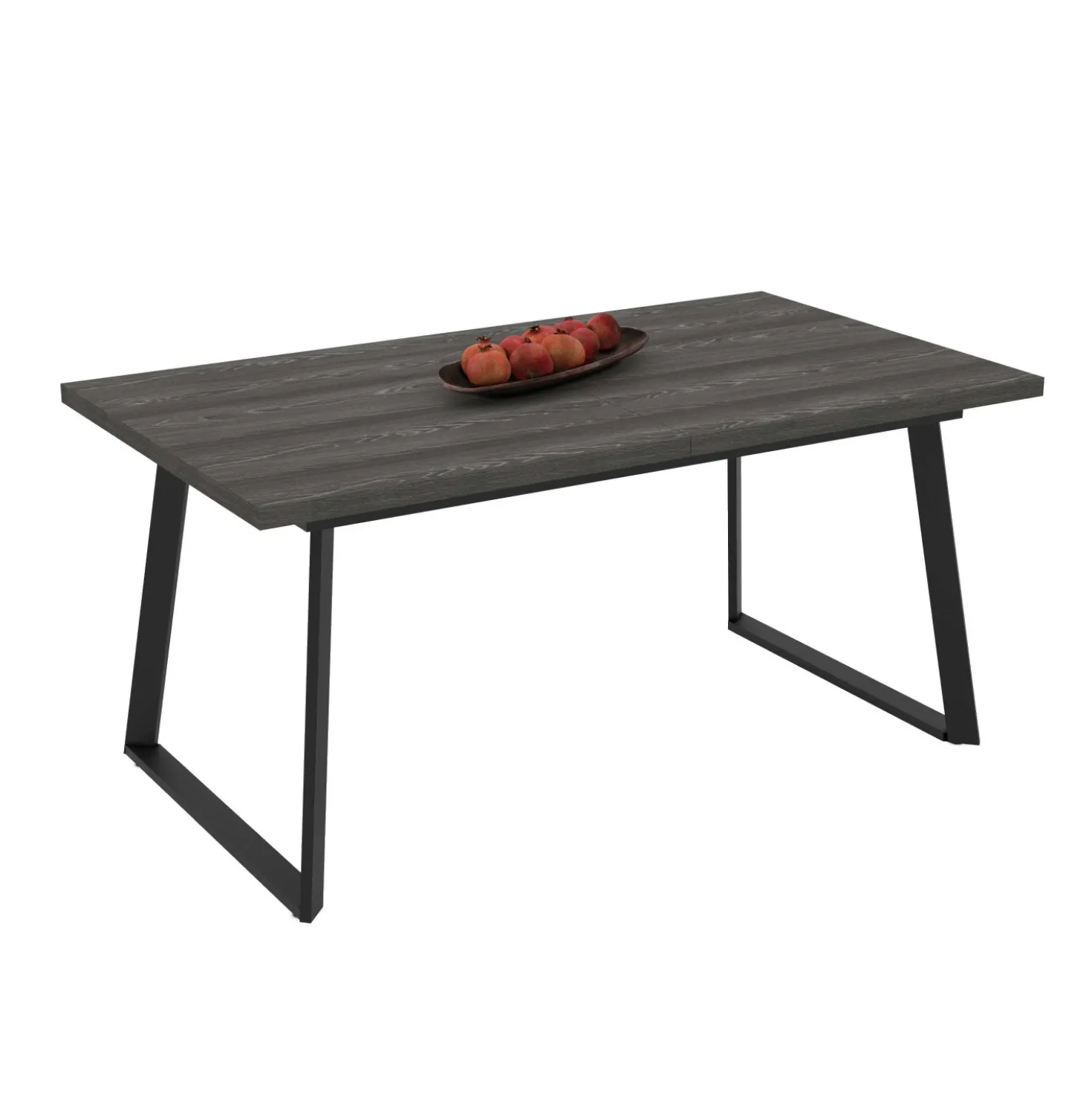 Tavolo allungabile da pranzo Lavinya grigio 170x90x75 cm