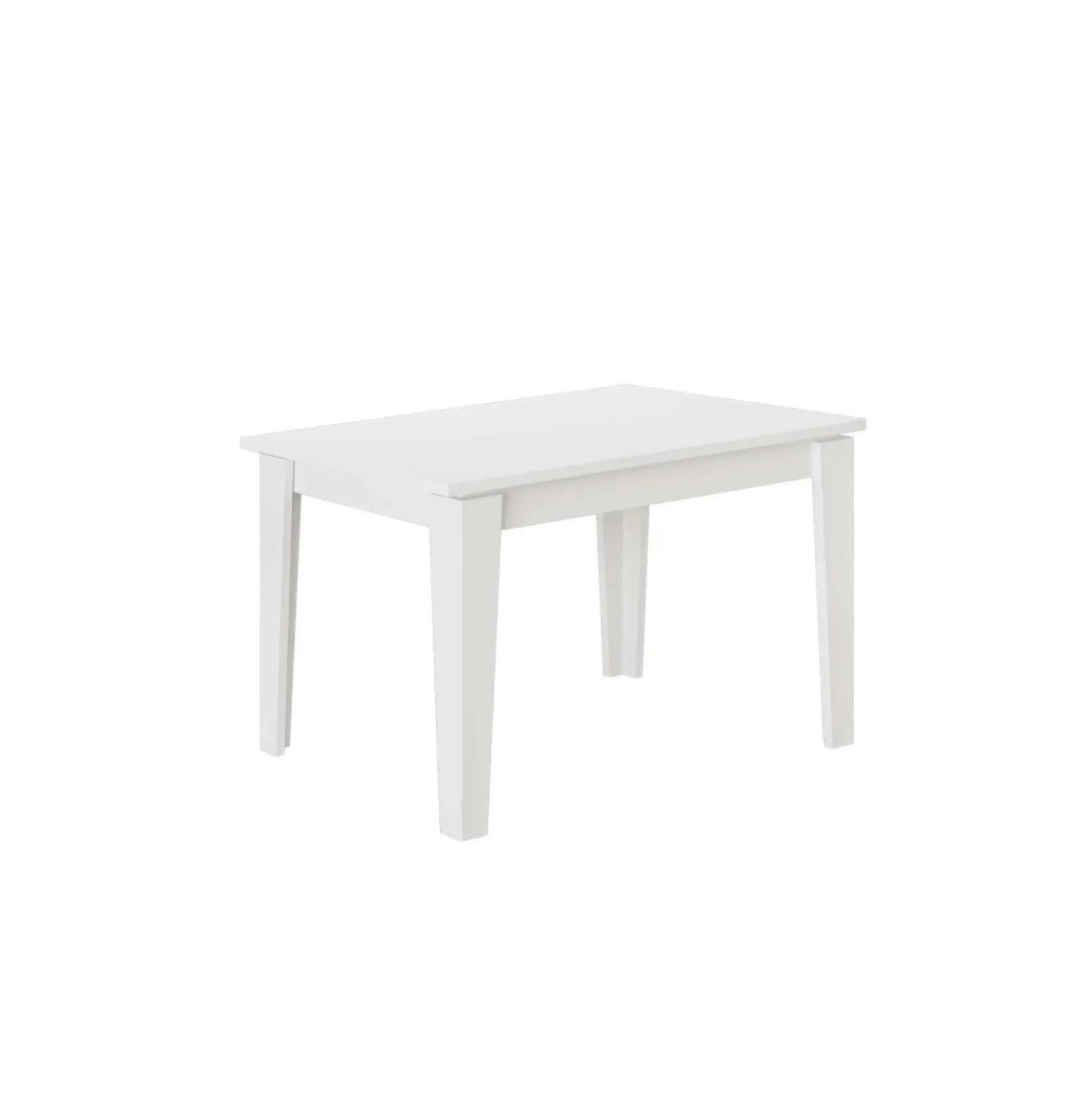 Tavolo allungabile da pranzo Megaron bianco 120x80 cm