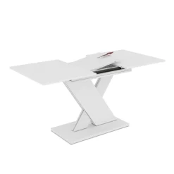 Tavolo allungabile da pranzo AXI bianco 120x75x76 cm