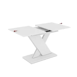 Tavolo allungabile da pranzo AXI bianco 120x75x76 cm