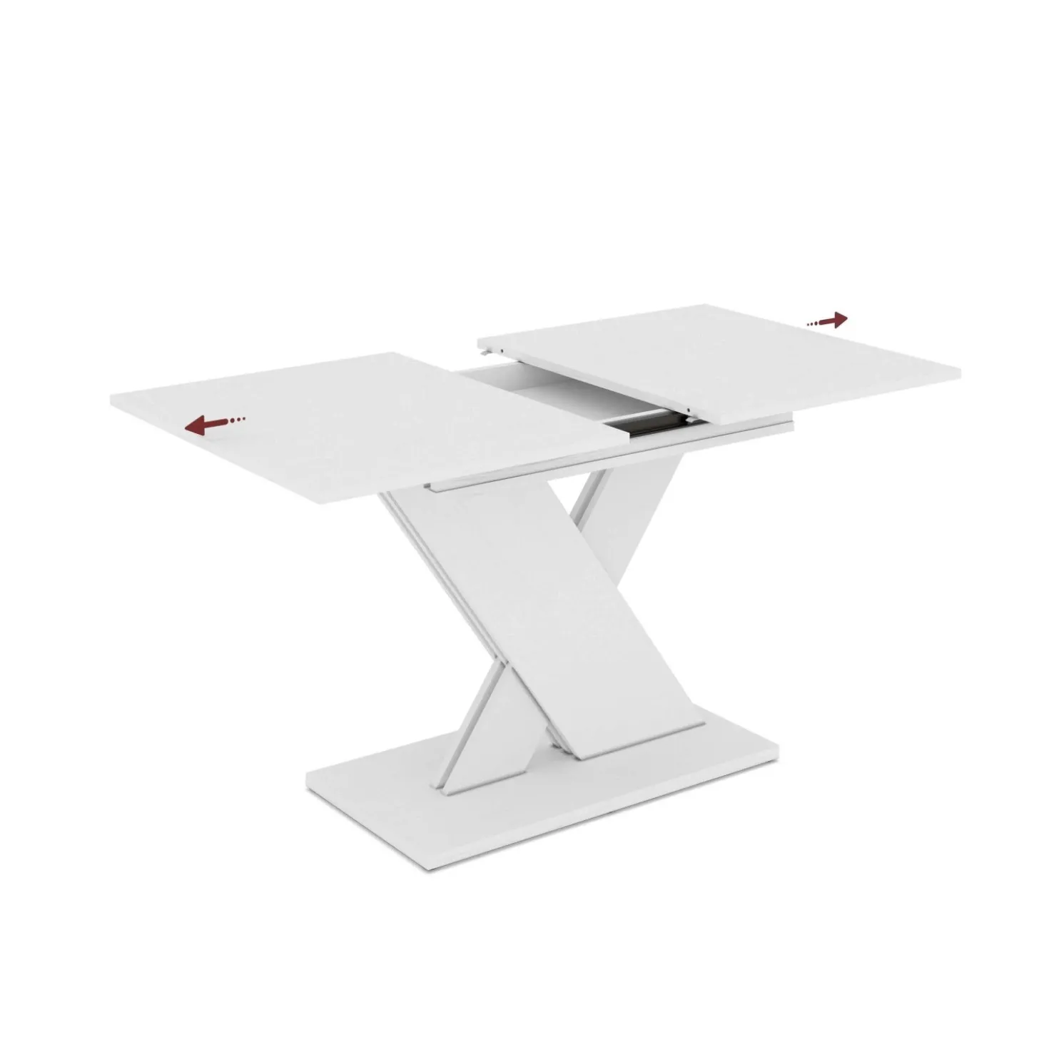 Tavolo allungabile da pranzo AXI bianco 120x75x76 cm
