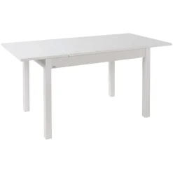Tavolo allungabile da pranzo Firenze bianco 140x85x77 cm