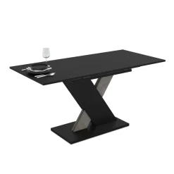 Tavolo allungabile da pranzo AXI cemento 120x75x76 cm