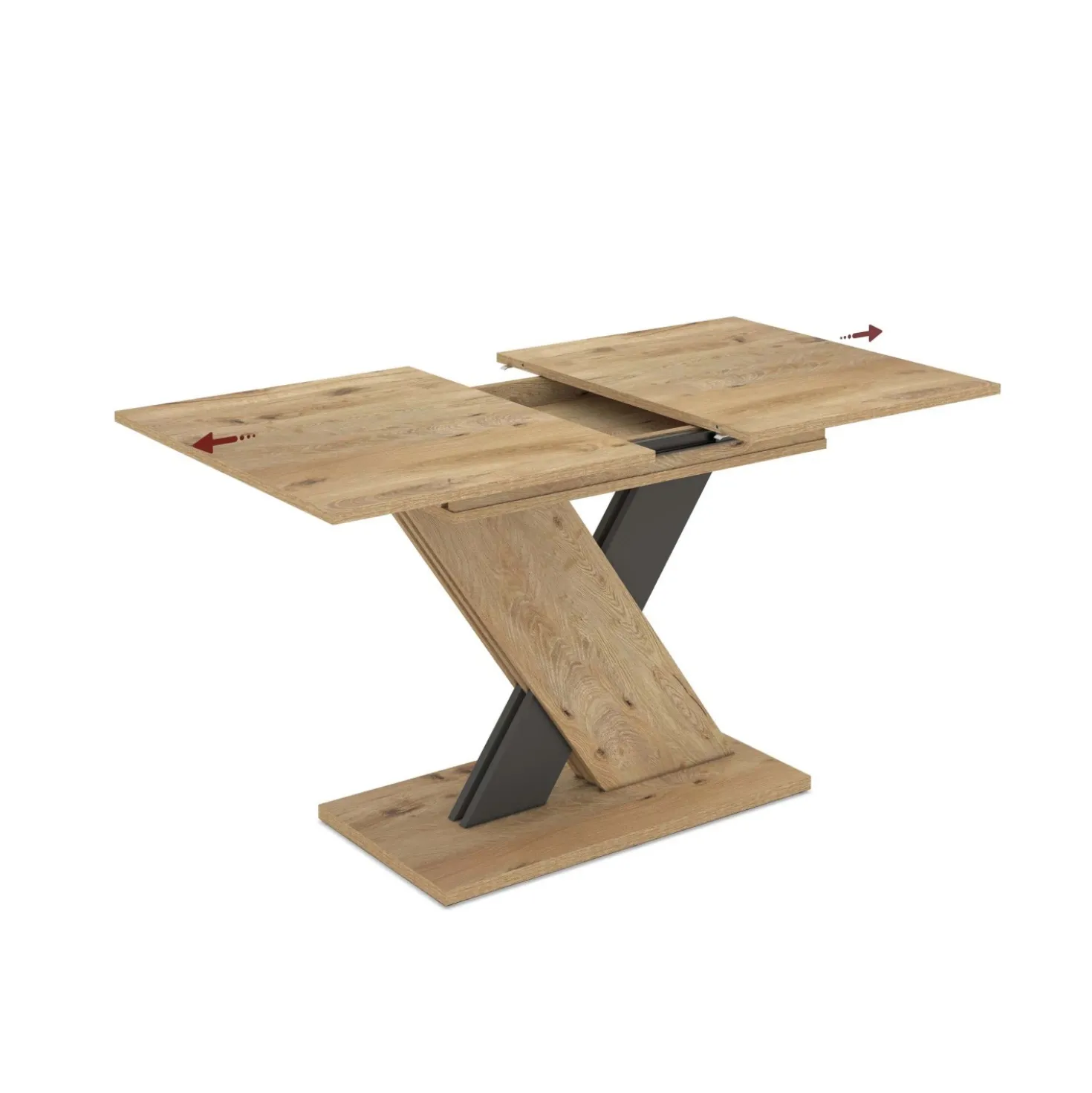 Tavolo allungabile da pranzo AXI rovere 120x75x76 cm