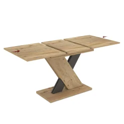Tavolo allungabile da pranzo AXI rovere 120x75x76 cm