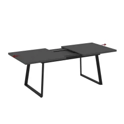 Tavolo allungabile da pranzo Lavinya ossido 170x90x75 cm