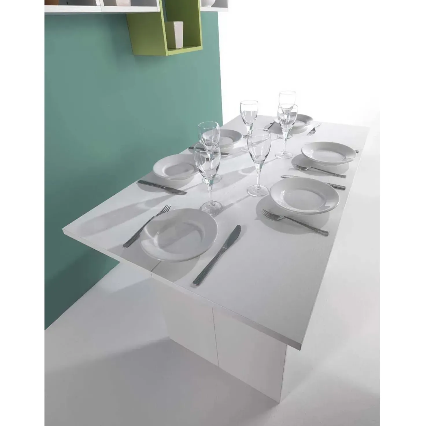 Tavolo console da ingresso bianco