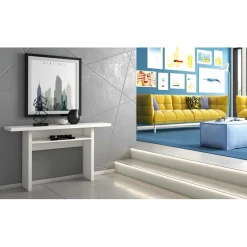 Tavolo console da ingresso bianco