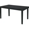 Tavolo da giardino Boheme in materiale ecologico 150x90 cm antracite