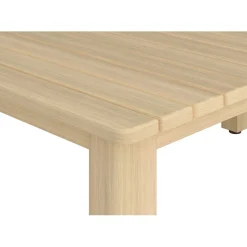 Tavolo da giardino Canston in legno di acacia 180x100x77 cm