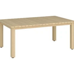 Tavolo da giardino Canston in legno di acacia 180x100x77 cm