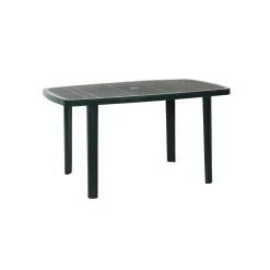Tavolo da giardino Cayman in polipropilene 137x85x72 cm verde