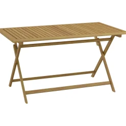 Tavolo da giardino Fontanillo in legno di acacia 140x80 cm