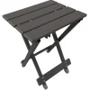 Tavolo da giardino in alluminio 39x30x25 cm antracite