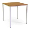 Tavolo da giardino Loki in metallo bianco 80x80x74 cm