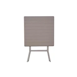Tavolo da giardino pieghevole in plastica soffiata 61x61xH72 cm