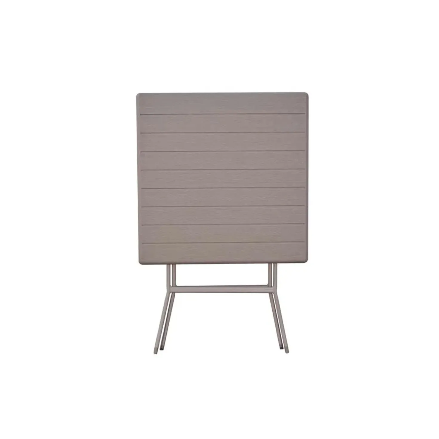 Tavolo da giardino pieghevole in plastica soffiata 61x61xH72 cm
