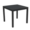 Tavolo da giardino Sullivan in alluminio antracite 70x70x75 cm
