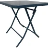 Tavolo da giardino Toconao pieghevole in acciaio 70x70xH70 cm
