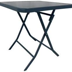 Tavolo da giardino Toconao pieghevole in acciaio 70x70xH70 cm