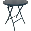 Tavolo da giardino Toconao pieghevole in acciaio Ø60xH70 cm