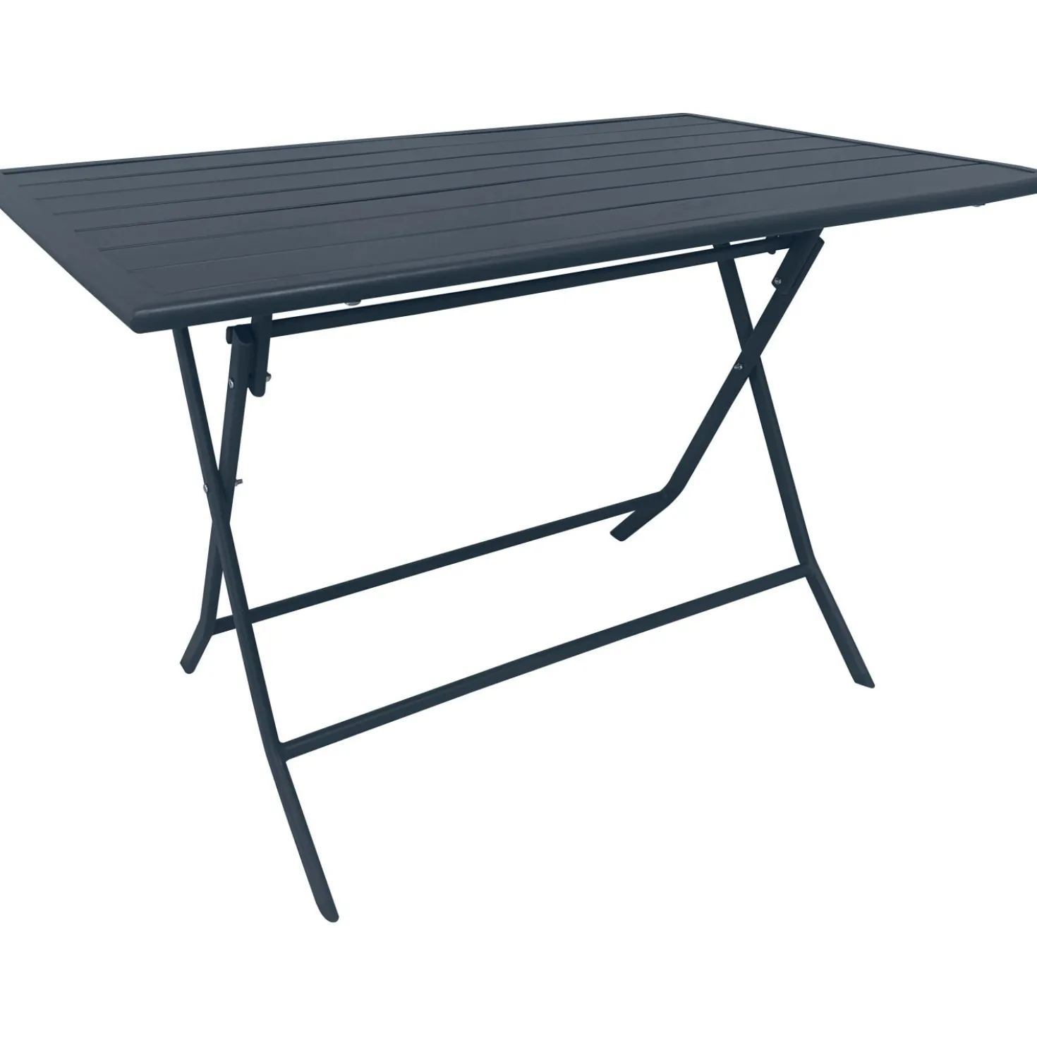Tavolo da giardino Toconao pieghevole in acciaio 110x70xH70 cm