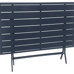 Tavolo da giardino Toconao pieghevole in acciaio 110x70xH70 cm