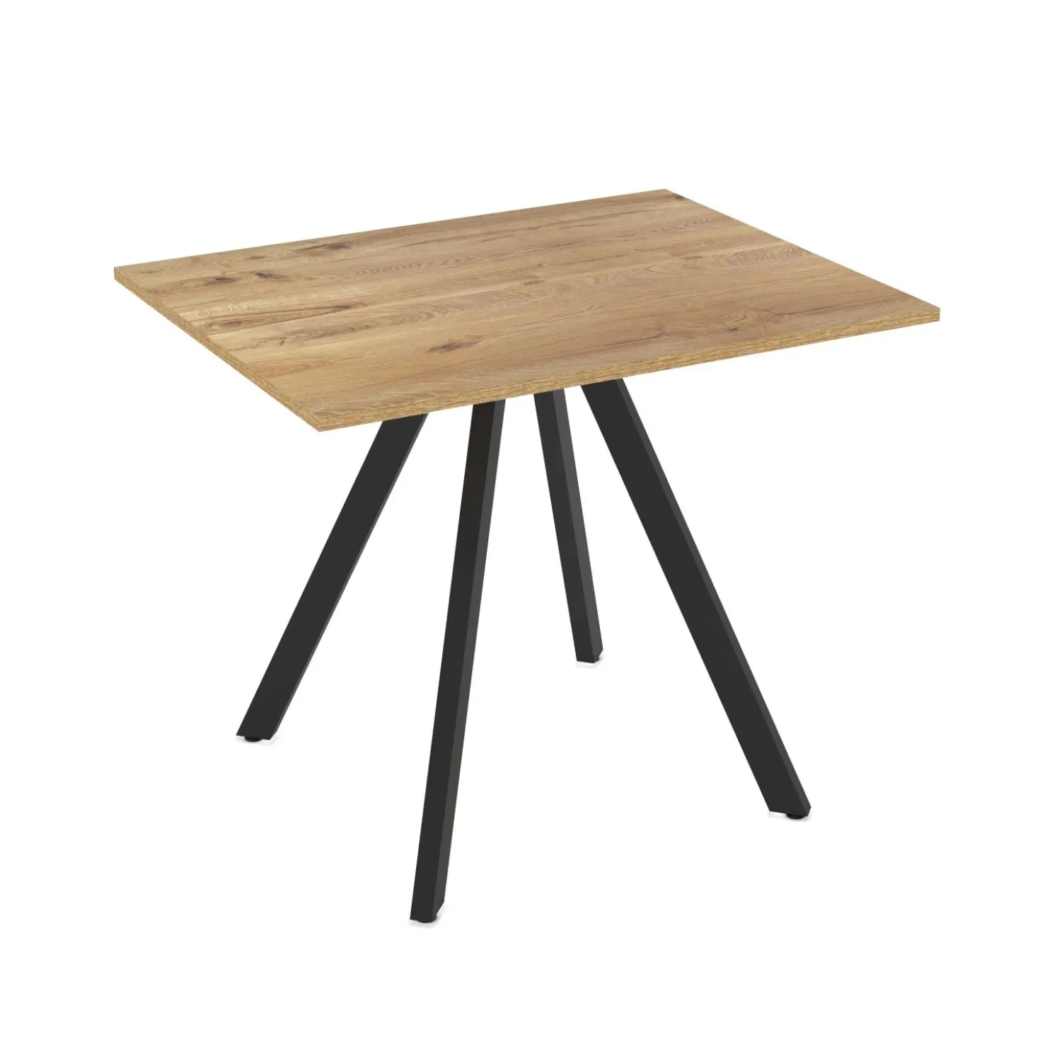 Tavolo da pranzo fisso Lucas rovere 90x70x75 cm