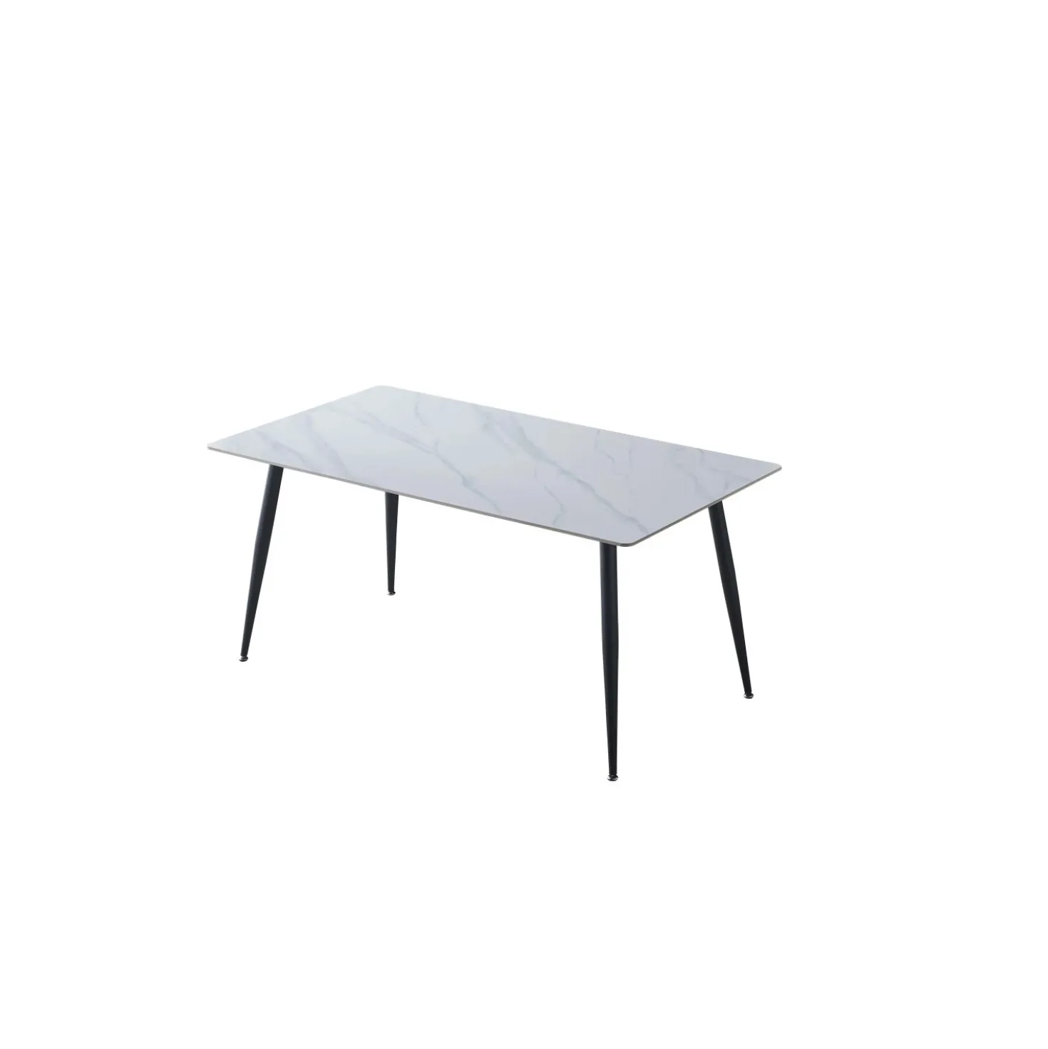 Tavolo da pranzo Mila bianco 140x80x75 cm