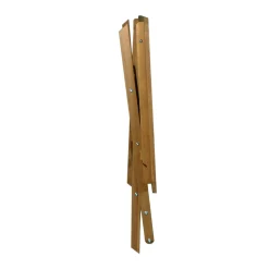 Tavolo pieghevole da giardino in acacia 120x70x76 cm