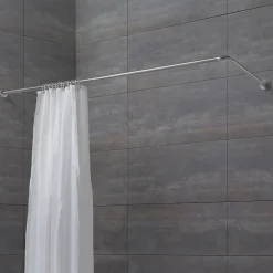 Telaio box doccia angolare 80x170 cm alluminio anodizzato