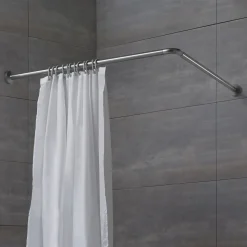 Telaio doccia angolare 80 x 80 cm alluminio anodizzato
