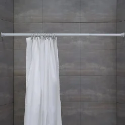 Telaio doccia estensibile 180/240 cm bianco