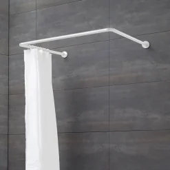 Telaio doccia universale con lunghezza modificabile bianco