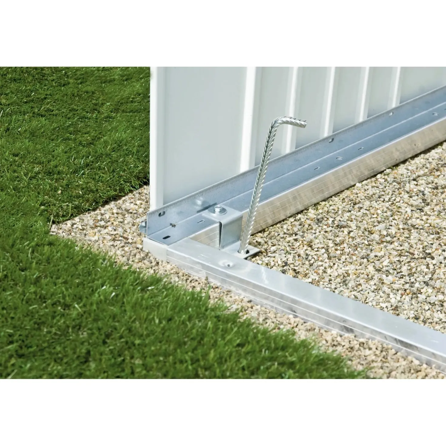 Telaio in alluminio Biohort argento