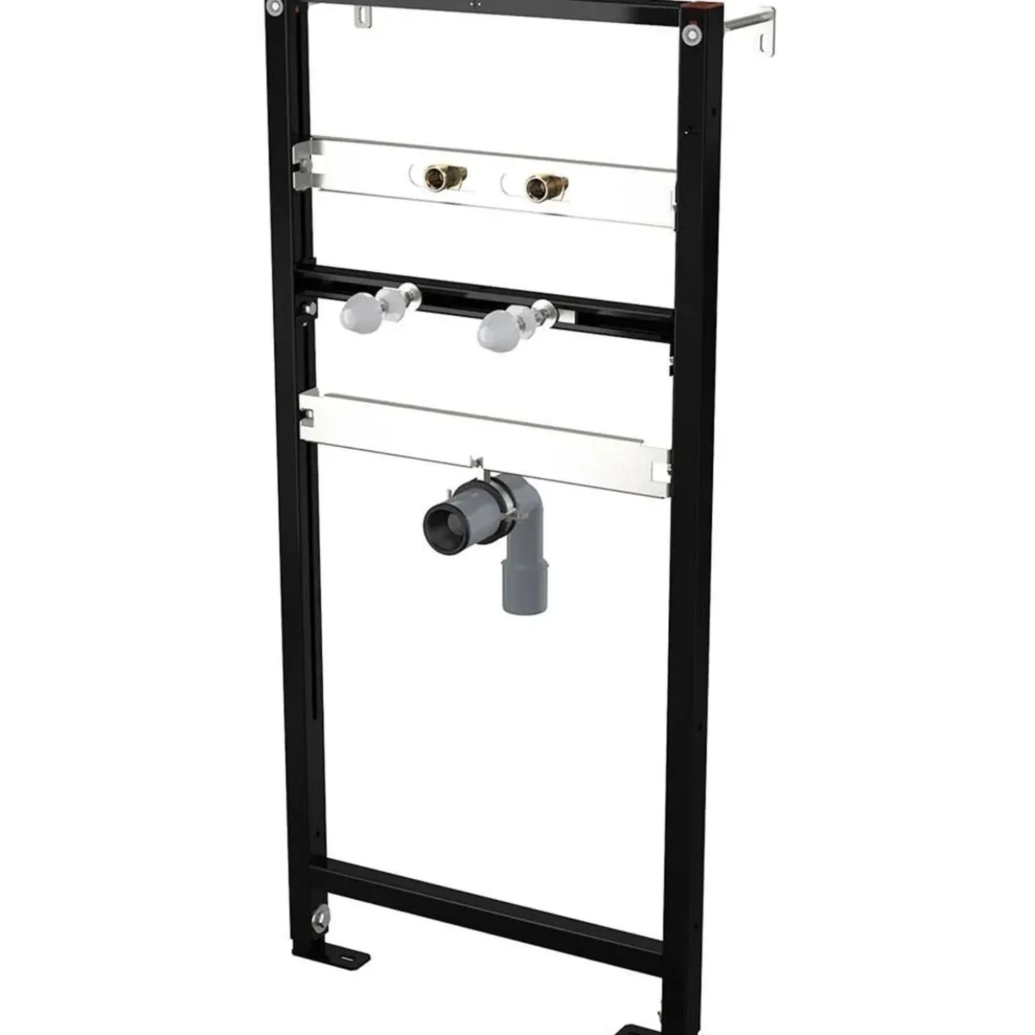 Telaio incasso per lavabo Idrostile 510x1120 mm nero