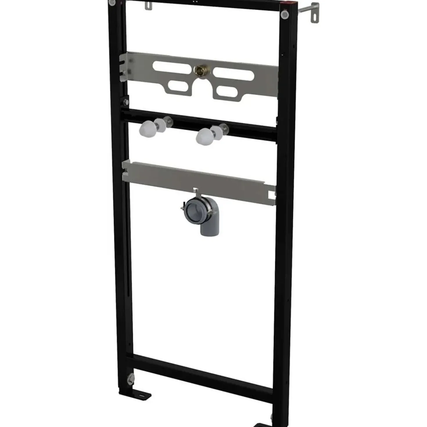 Telaio incasso per orinatoio Idrostile 510x1120 mm nero