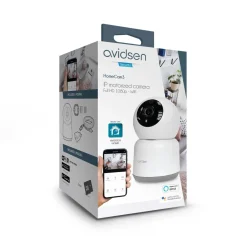 Telecamera Wi-Fi da interno motorizzata Avidsen HomeCam 3 2Mp