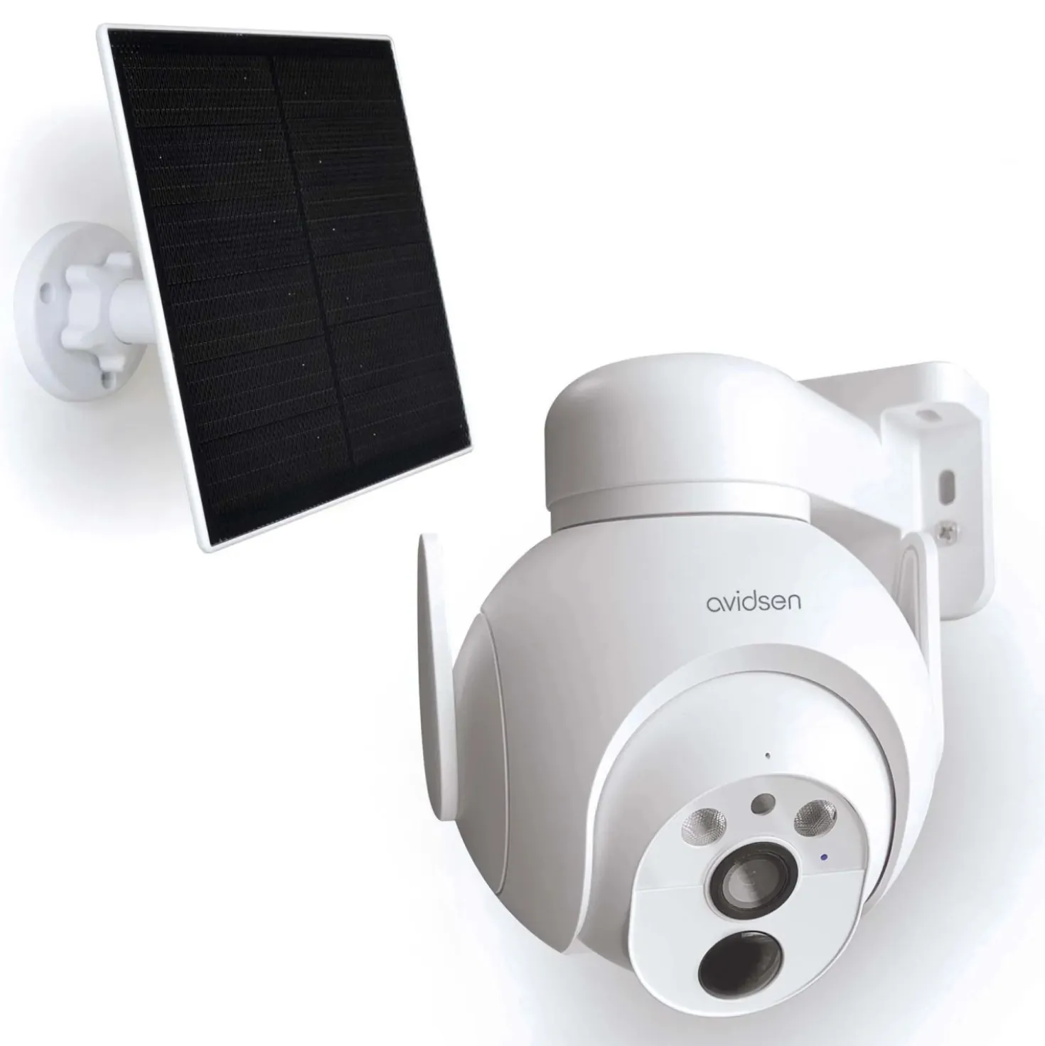 Telecamera wifi esterno 2K con pannello solare HomeCam Battery PTZ motorizzata