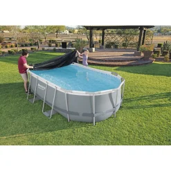 Telo di copertura per piscina 424 x 250 cm