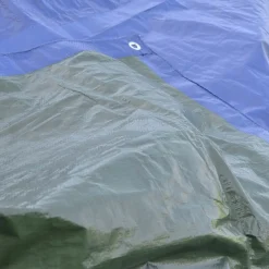 Telo occhiellato multiuso Tenax Cover All in polietilene 3x5 m verde-blu