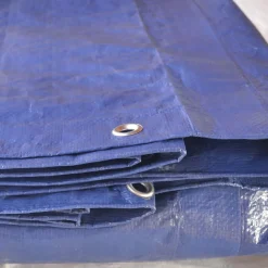 Telo occhiellato multiuso Tenax Cover All in polietilene 3x5 m verde-blu