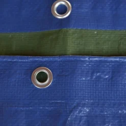 Telo occhiellato multiuso Tenax Cover All in polietilene 3x5 m verde-blu