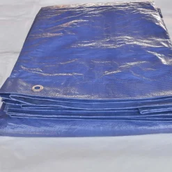 Telo occhiellato multiuso Tenax Cover All in polietilene 3x5 m verde-blu