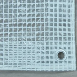 Telo occhiellato retinato Tenax Cover All polietilene 3x4 m bianco-trasparente